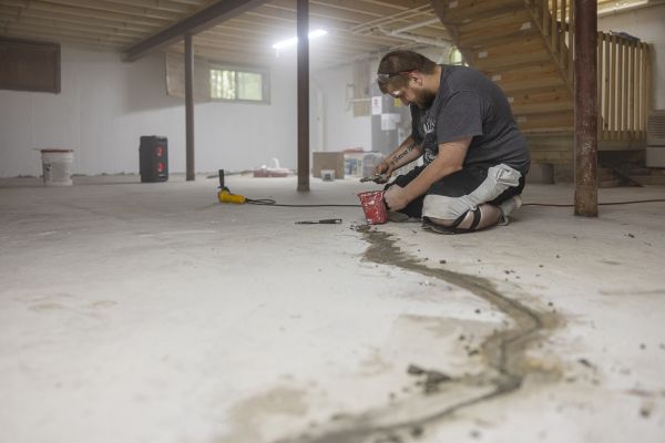 Cost of Concrete Floor Repair in Holly Springs