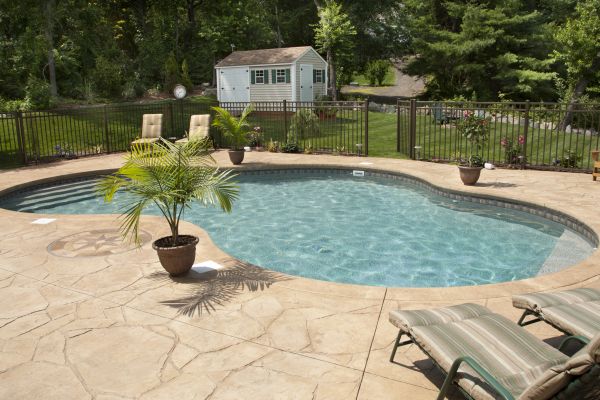 Concrete Pool Deck Repair in Holly Springs