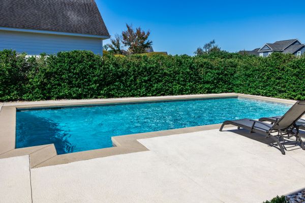 Cost of Concrete Pool Deck Resurfacing in Holly Springs