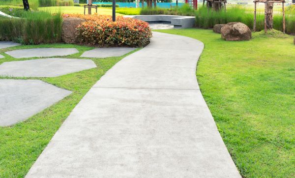 Cost of Concrete Walkway Resurfacing in Holly Springs