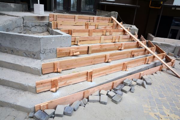 Cost of Cement Step Repair in Holly Springs